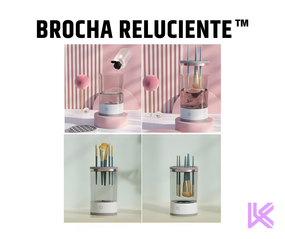 💄✨LIMPIADOR DE BROCHAS DE MAQUILLAJE 🖌️