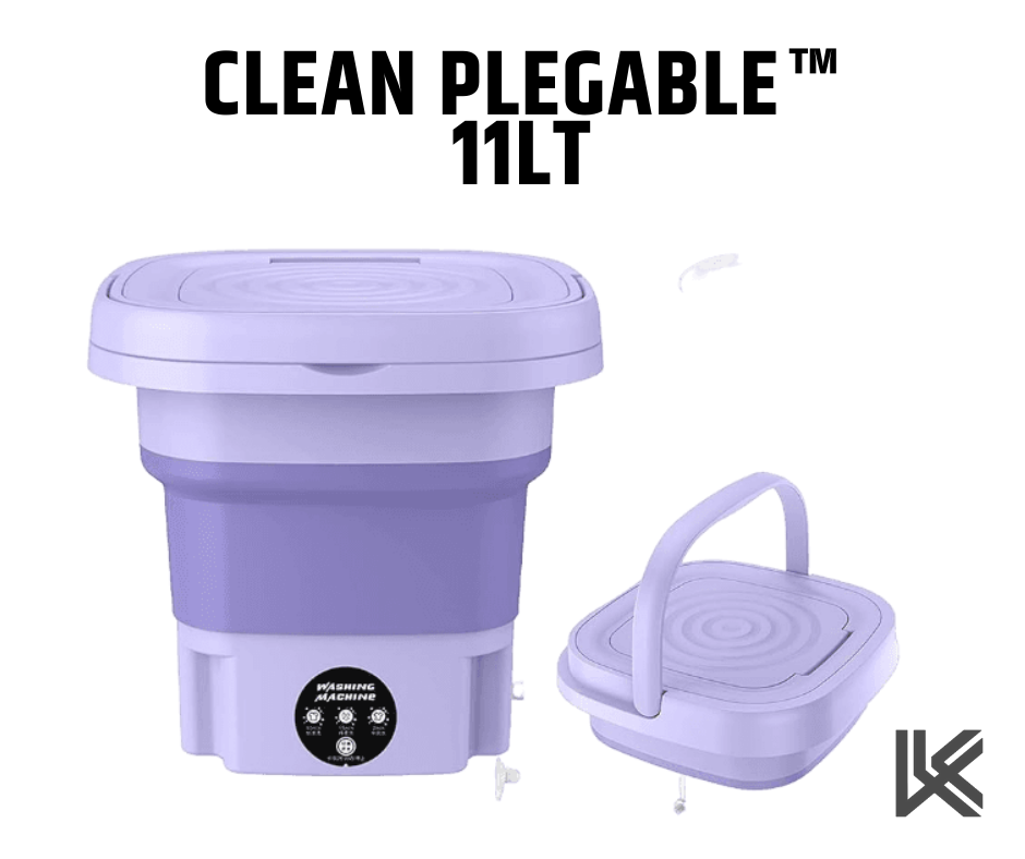 ✨🧺LAVADORA CON CENTRIFUGA PLEGABLE🧼11 Litros