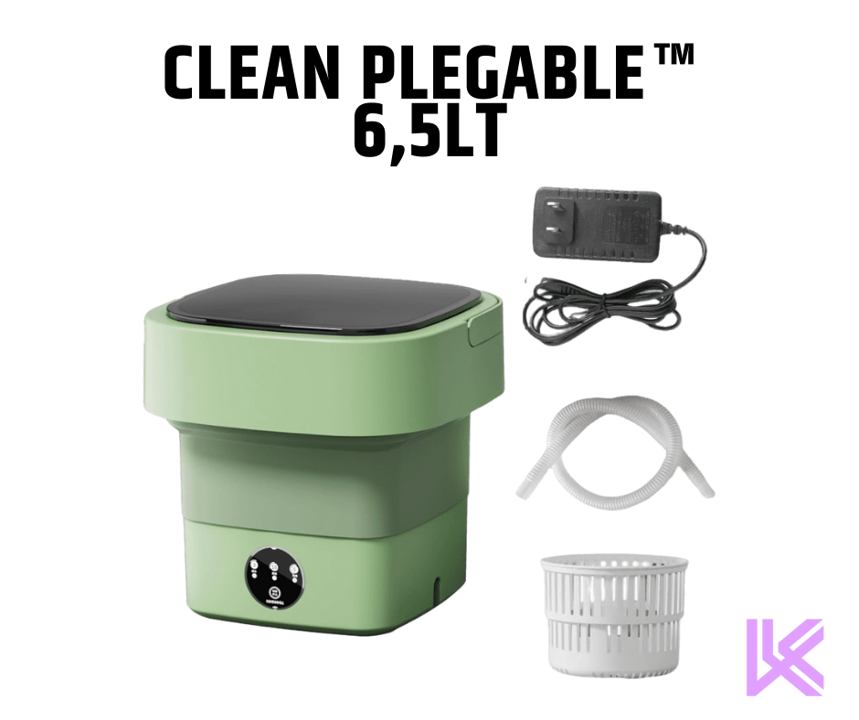 ✨🧺LAVADORA CON CENTRIFUGA PLEGABLE🧼6.5 Litros